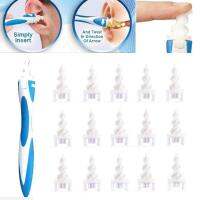 ☎◈▥ Ear Cleaner Spiral Soft Swab Pick Tool Set 16pcs Ear Wax Removal Tool Remover Limpiador Ear Cleaning Sticks Oidos beauty health