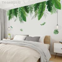 ◄✻ Tropical Plants Banana Leaf Wall Stickers for Living room Bedroom Background Wall Decor Vinyl Wall Decal Home Decor Wall Posters