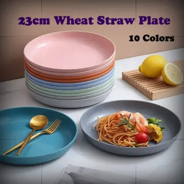 Microwave safe outlet plastic plates