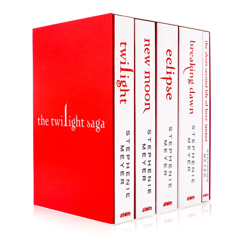 Twilight Saga 5 book set white cover Twilight Saga 5 book set white cover |  