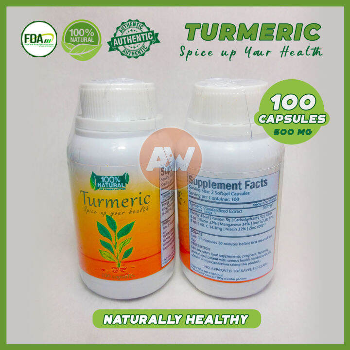 Original Turmeric Supplement 100s for Uric Acid Control Anti Gout Anti
