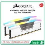 Ram Corsair Vengeance RGB Heatspreader White 32GB 2x16GB DDR5 5600MHz
