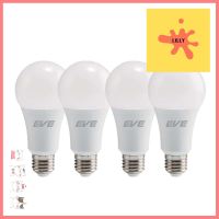 หลอด LED EVE SUPER SAVE 13 วัตต์ WARMWHITE E27 แพ็ก 4 ชิ้นLED BULB EVE SUPER SAVE 13W WARMWHITE E27 PACK4 **โปรโมชั่นสุดคุ้ม โค้งสุดท้าย**