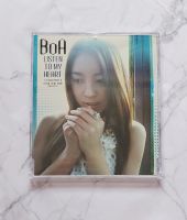 อัลบั้ม ญี่ปุ่น BoA - LISTEN TO MY HEART English Ver. / Snow White Japanese Album CD แกะแล้ว ไม่มีการ์ด พร้อมส่ง Kpop