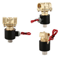 Normally Open O Brass Electric Solenoid Valve 220V Pneumatic Valve for Water Oil Gas