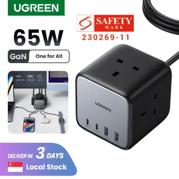 UGREEN 65W GaN Charger Quick Charge 4.0 3.0 Type C PD Fast Phone Charger  USB Charger