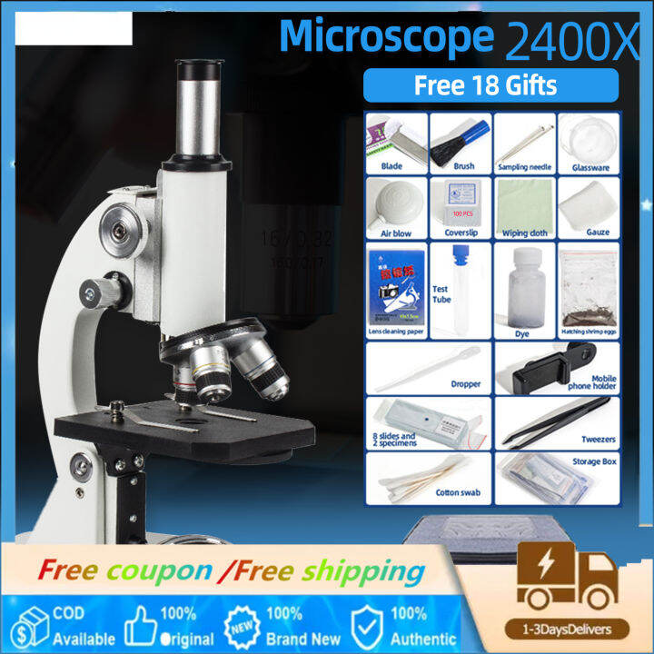 【FAST DELIVERY】Professional Microscope Microscope for Laboratory Set