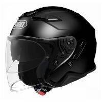 SHOEI Helm Half Face สีดำ SHOEI J-Cruise 2หมวกนิรภัยเนื้อเดียวหมวกญี่ปุ่นหมวกกันน็อคแข่งรถมอเตอร์ไซค์หมวกพลิก