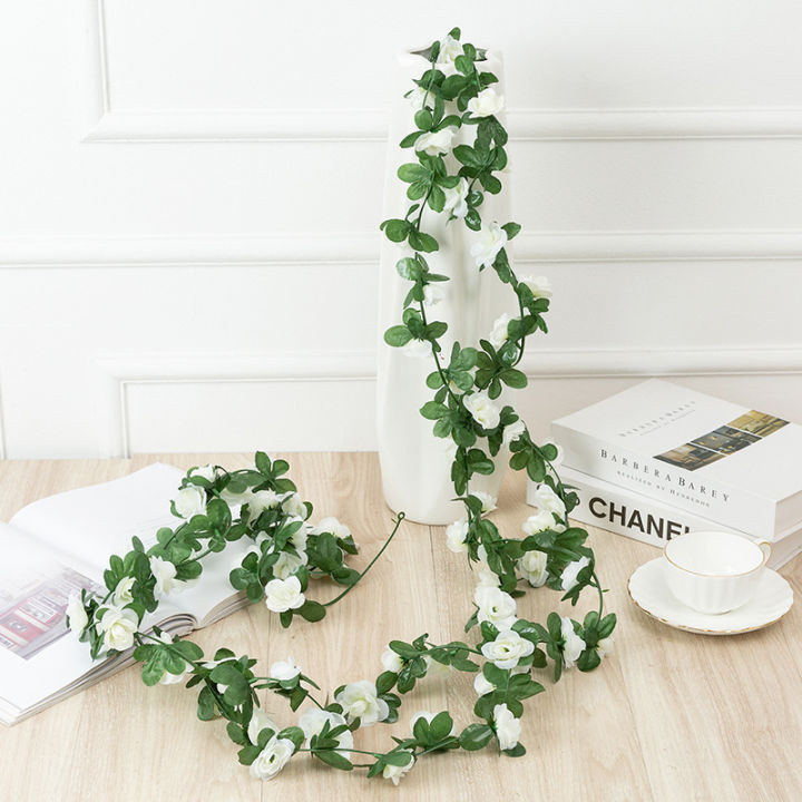 2-5เมตรประดิษฐ์ดอกไม้-peony-ivy-งานแต่งงานตกแต่งพวงหรีดผ้าไหม-leaf-ตกแต่งบ้านแขวนตกแต่ง