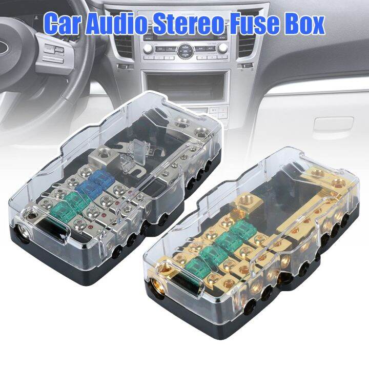 MultiFtional Distribution Fuses Box Block For Car RV Camper 12V24V