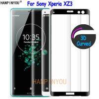 ใหม่ W ~ W ใหม่สำหรับ Sony Xperia XZ3 6.0 "9H คลุมทั้งหมดโค้ง3D แบบบางพิเศษแข็งและทนทานกระจกเทมเปอร์จอฟิล์มป้องกันกันกระแทก