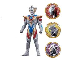 Zeta Ultraman Sublimation Device Shapeshifting Robot Dusk Magic Sword Medal Bow Alpha Gamma Soft Plastic Puppet Toy