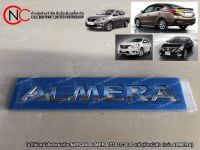 โลโก้ตัวหนังสือติดฝาท้าย NISSAN ALMERA ปี2011-2020 แท้ (ตัวหนังสือ คำว่า ALMERA)