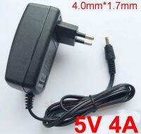 ดีลประจำวัน1ชิ้นตัวแปลง5V4A AC 100V-240V DC 5V 4A 4000mA ปลั๊กแหล่งจ่ายไฟ EU 4.0Mm X 1.7Mm