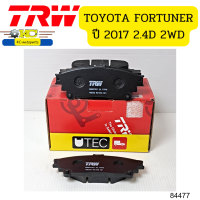 ผ้าดิสเบรคหลัง UTEC TOYOTA FORTUNER (ปี2017) 2.4D 2WD GDB8979UT TRW *84477