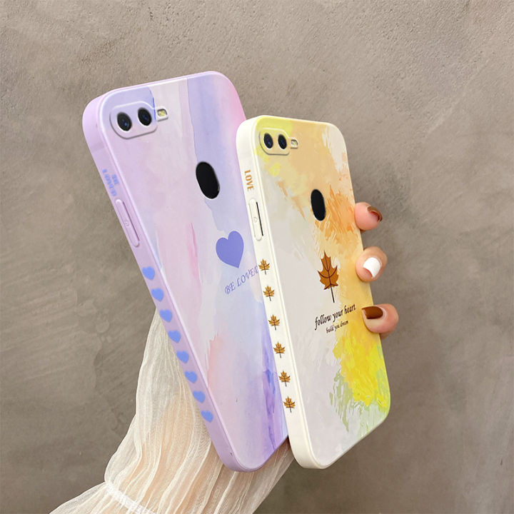 oppo-a12กรณีซิลิโคน-tpu-เคสโทรศัพท์ฝาหลัง-oppo-a12-a12ทาสีปลอกอ่อน