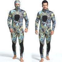 Diving suit neoprene 3mm men pesca diving spearfishing wetsuit surf snorkel swimsuit Split Suits Combination surf wetsuit