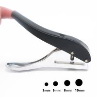 【CC】 3mm/6mm/8mm/10mm Hole Punch Paper Hand-held Round for ID Cards Badge Photos