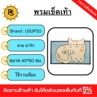 PS - USUPSO พรมเช็ดเท้า ลายน้องแงว ขนาด 60x40x5 (#BG9)