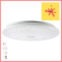 ไฟเพดาน LED EVE 583412 36 36 วัตต์ DAYLIGHT COOLWHITE WARMWHITE สีขาว 16"LED CEILING FLUSH LAMP EVE 583412 36W DAYLIGHT COOLWHITE WARMWHITE 16" WHITE **ด่วน ของมีจำนวนจำกัด**