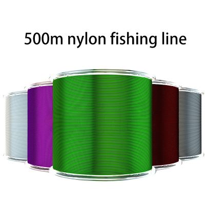 500m Nylon Fishing Line fly fishing monofilament fishing line fly line camo line super strong nylon fishing line ocean