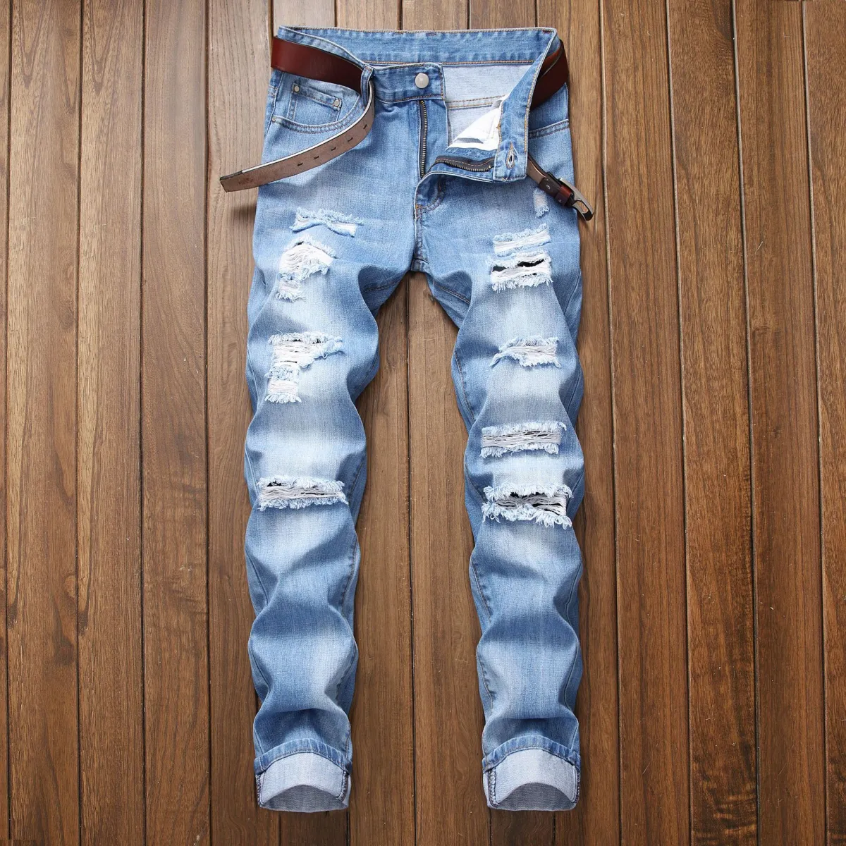 Coletar 48 Imagem Calça Jeans Masculina Hip Hop Vn