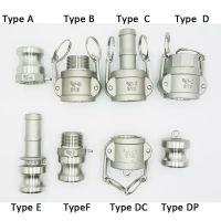 ข้อต่อสวมเร็ว สเตนเลส 316 ขนาด 1/2- 4 (Quick Coupling Stainless 316 BSPT)