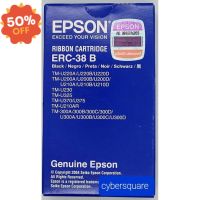 ตลับผ้าหมึก EPSON  ERC-38 B(สีดำ) ของแท้เอปสัน 100% #หมึกปริ้นเตอร์  #หมึกเครื่องปริ้น hp #หมึกปริ้น   #หมึกสี #ตลับหมึก