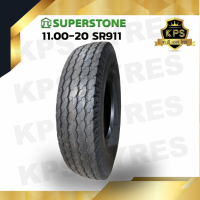 11.00-20 16PR ยี่ห้อ SUPERSTONE รุ่น 911 ยางรถบรรทุกผ้าใบ