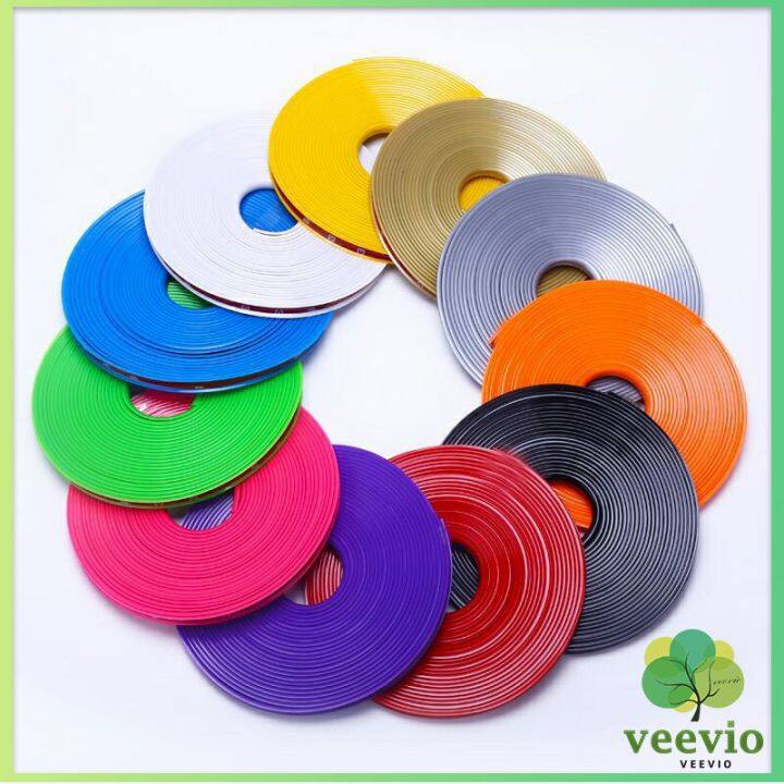 veevio-ยางแต่งขอบล้อแม็กซ์-ยางกันขอบโครเมี่ยยาง-ยางแต่งกันรอยล้อแม็ก-car-wheel-protector