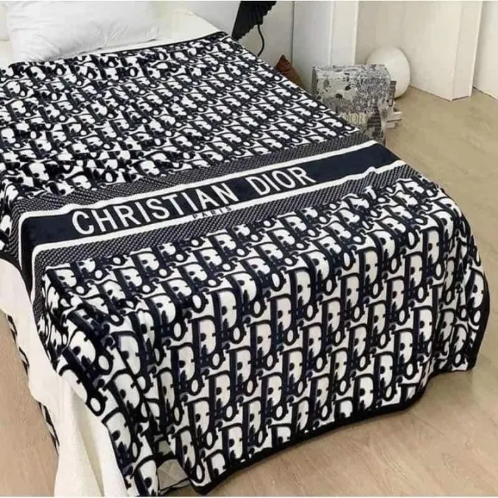 CHRISTIAN DIOR BLANKET QUEEN SIZE Lazada PH