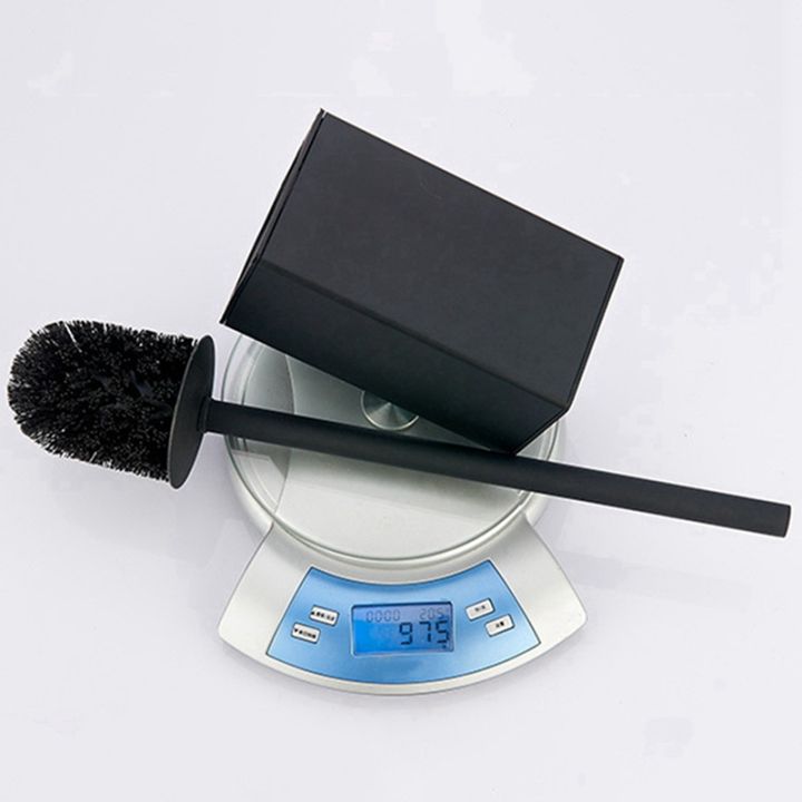 3x-stainless-steel-toilet-brush-black-bathroom-cleaning-brush-holder-with-toilet-brush-wall-mount