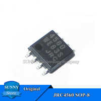 10Pcs Original JRC4560 SOP-8 NJM4560M 4560 SOP8 Dual Op Amp IC ชิปใหม่เดิม