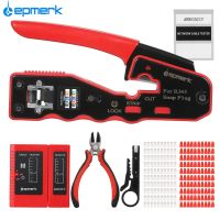 All in one RJ45 Pliers Crimper 8P RJ45 CAT6A CAT6 CAT5E CAT5 CAT5 Network Tools RJ45 Ethernet Cable Stripper Clamp Tongs