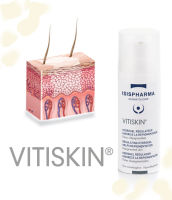 Vitiskin (ขนาด 50ml)ช่วยทำให้สีผิวสม่ำเสมอ ใช้ทาบริเวณที่เป็นด่างขาวหรือสีผิวไม่สม่ำเสมอ เช่น ใบหน้า คอ ตา