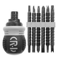 +【‘ Multiftional Double Head Ratchet Screwdrivers Set CRV Steel Special-Shaped Screw Adjustable Lenth Replaceable Bits Hand Tool