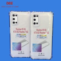 Case Realme เคส realme 7 5G ไม่คลุมกล้อง ตรงรุ่น แบบ TPU ใสเสริมขอบและมุมกันกระแทก ส่งไว จาก กทม