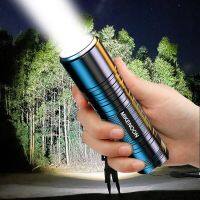 Super Powerful LED Flashlight Waterproof Zoomable Torch Uses 18650 26650 Chargeable Battery Outdoor Camping Tactics Flash Light Rechargeable  Flashlig