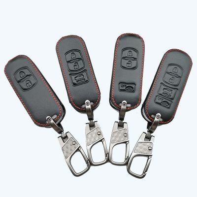 ❅ New Design Men keychain Car Remote Key Case Cover For Mazda 6 5 3 2 Atenza Axela CX-7 CX-9 CX-5 CX5 2015 2016 2017 2018 2019