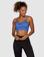 Cobalt Strappy Crop Bra