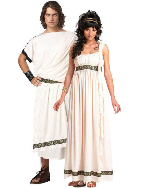 Halloween Roman Warrior Couples Costume Medieval Greek Mythology ...