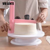 1 PC เค้ก Scraper Fondant Spatulas ครีมเค้ก EDGE Smoother เค้กตกแต่งเครื่องมือ DIY Bakeware อุปกรณ์ครัว-VXCB MALL