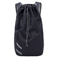 hot【DT】 Men Balls Soccer Drawstring Basketball Storage School Outdoor Sport Daypack Gym