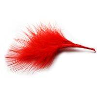 24pcs Soft Turkey Marabou Feathers Washed Down Fluffy for Decoration Length 8-16cm IF53