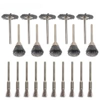 Wheel Dremel Wire Steel Brush 20PCS/Set Set Dremel Tools Accessories Burr Abrasive Head Deburring Drill Tools Wheel