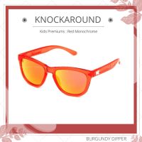 แว่นกันแดด Knockaround  Kids Premiums : Red Monochrome