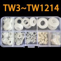 Black/White Screw Nylon Transistor Gasket The Step T Type Plastic Washer Insulation Spacer Screw Thread Protector Assortment Kit