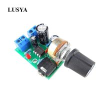 Lusya LM386มินิเครื่องขยายเสียงพลังเสียงคณะกรรมการที่มีการปรับระดับเสียง DC3-12V สำหรับ0.5-10วัตต์ลำโพงเสียง D1-001