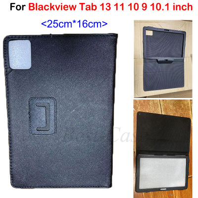 สำหรับ Blackview Tab 13 11 10 9 10.1 25Cm * 16Cm Saffia PU ที่วางเคสหนัง Blackview Tab 13 10.1นิ้วเคสพับฝาเป็นฐานพับได้