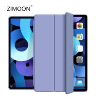 【DT】 hot  Thrifold Silicone Case for iPad Air 5 Smart Cover for iPad 10 PU Cover for iPad Pro 11 Protective Slimshell for iPad mini 6